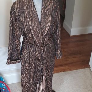 women's diamond tea vintage luxurious long robe